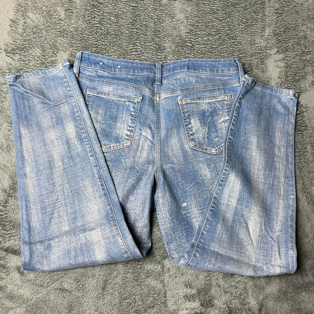 SO Size 10R Slimming Girliend Slim‎ Leg Ankle Jeans Distressed Wash